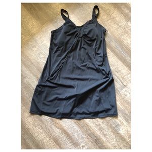 Size 22 Black Swimsuit Dress
